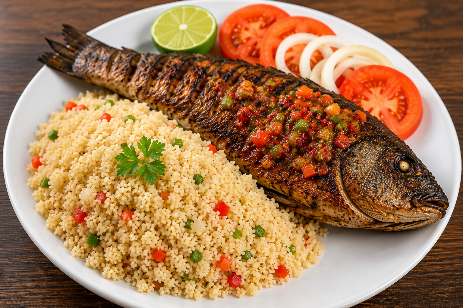 Attiéké & Poisson