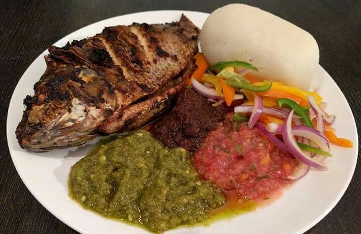 Banku & Tilapia