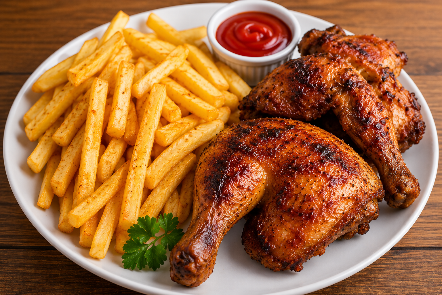 Frites & Poulet